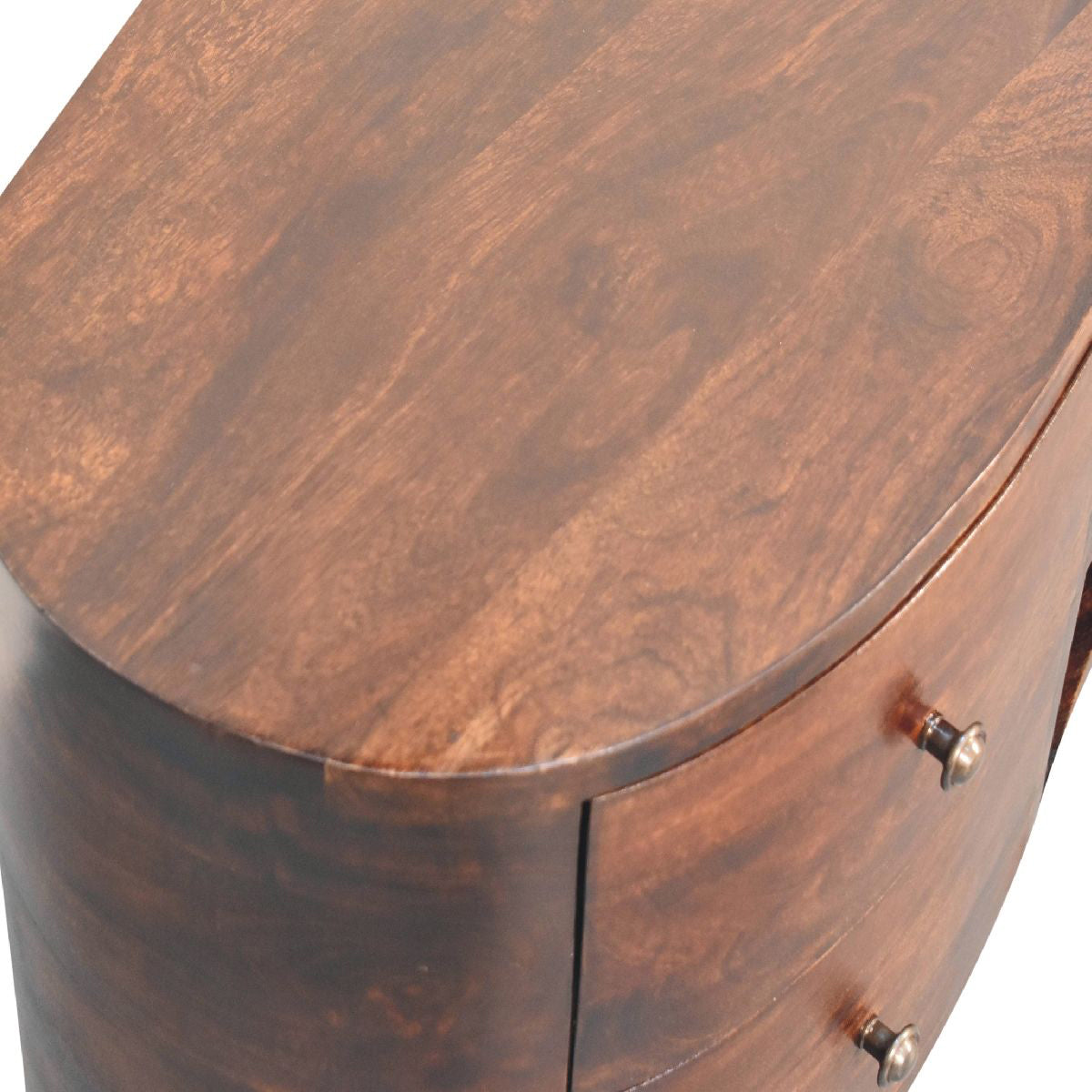 Artisan - Light Walnut Wave Entertainment Unit