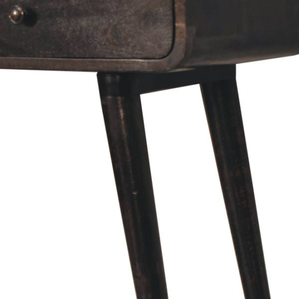 Artisan - Curved Ash Black Console Table