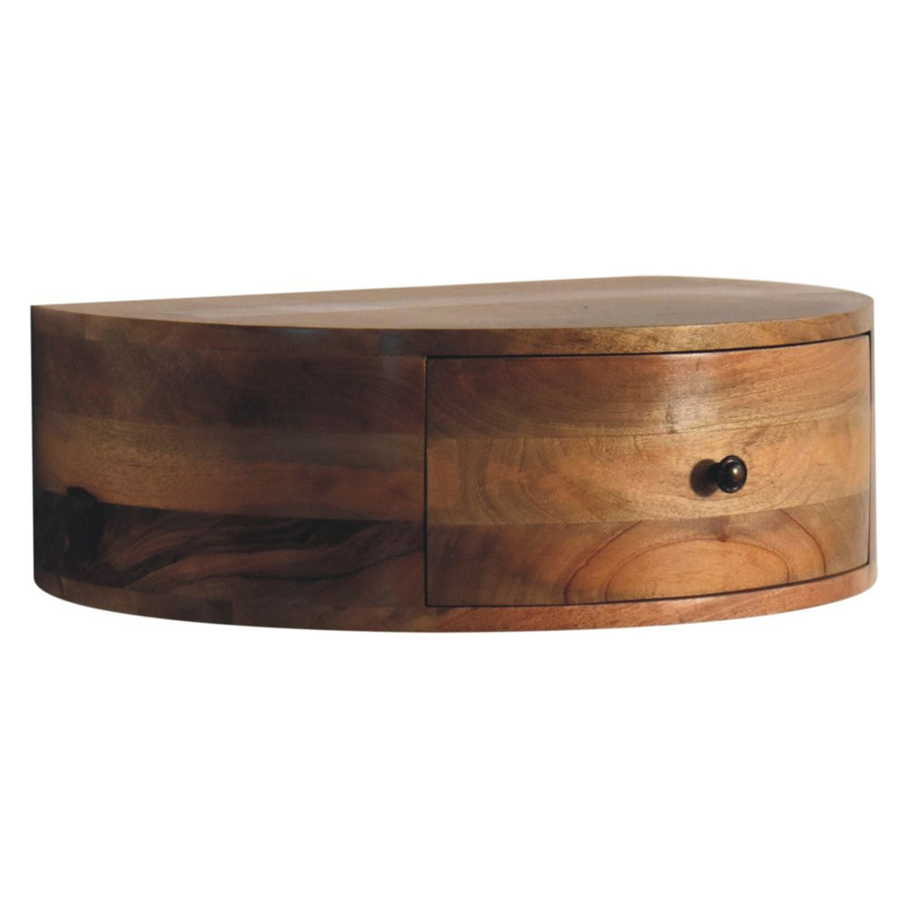 Artisan - Large Wall Mounted Rounded Bedside