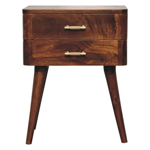 Artisan - Chestnut T-Bar Nordic Nightstand