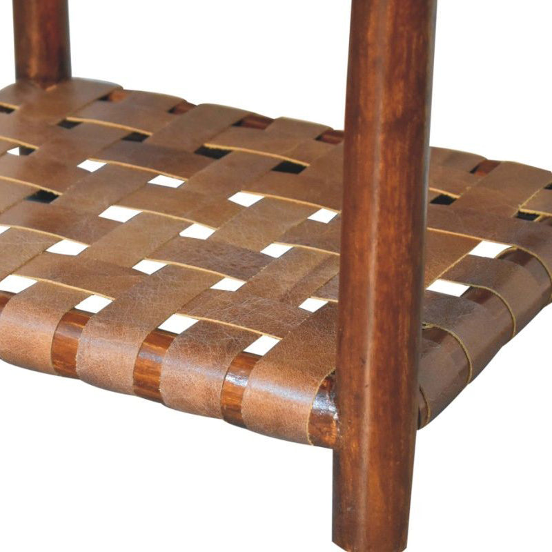 Artisan - Chestnut T-Bar Bedside