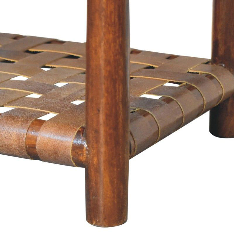 Artisan - Chestnut T-Bar Bedside