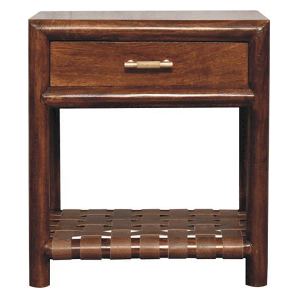 Artisan - Chestnut T-Bar Bedside