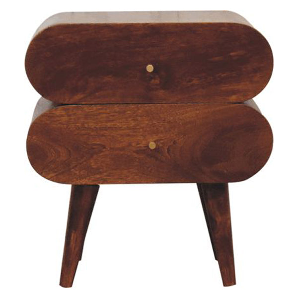 Artisan - Bubble Chestnut Bedside