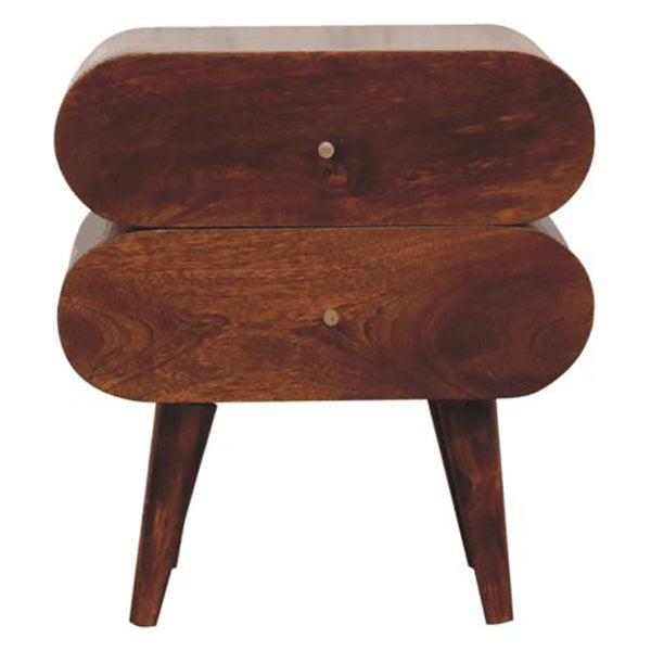Artisan - Bubble Chestnut Bedside