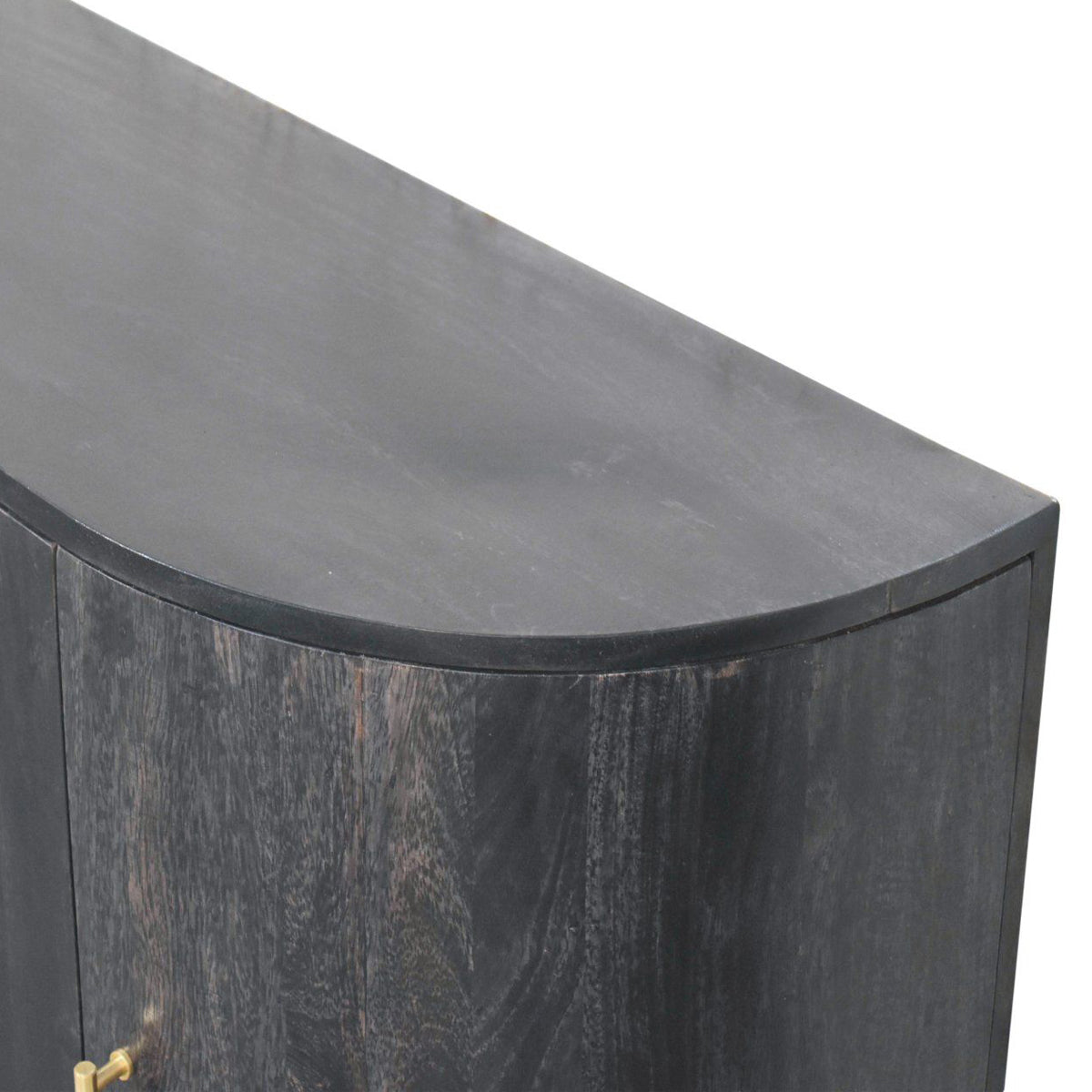Artisan - Ash Black T-Bar Quad Cabinet