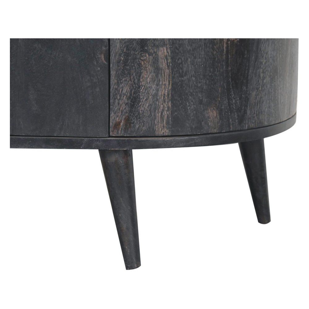 Artisan - Ash Black T-Bar Quad Cabinet