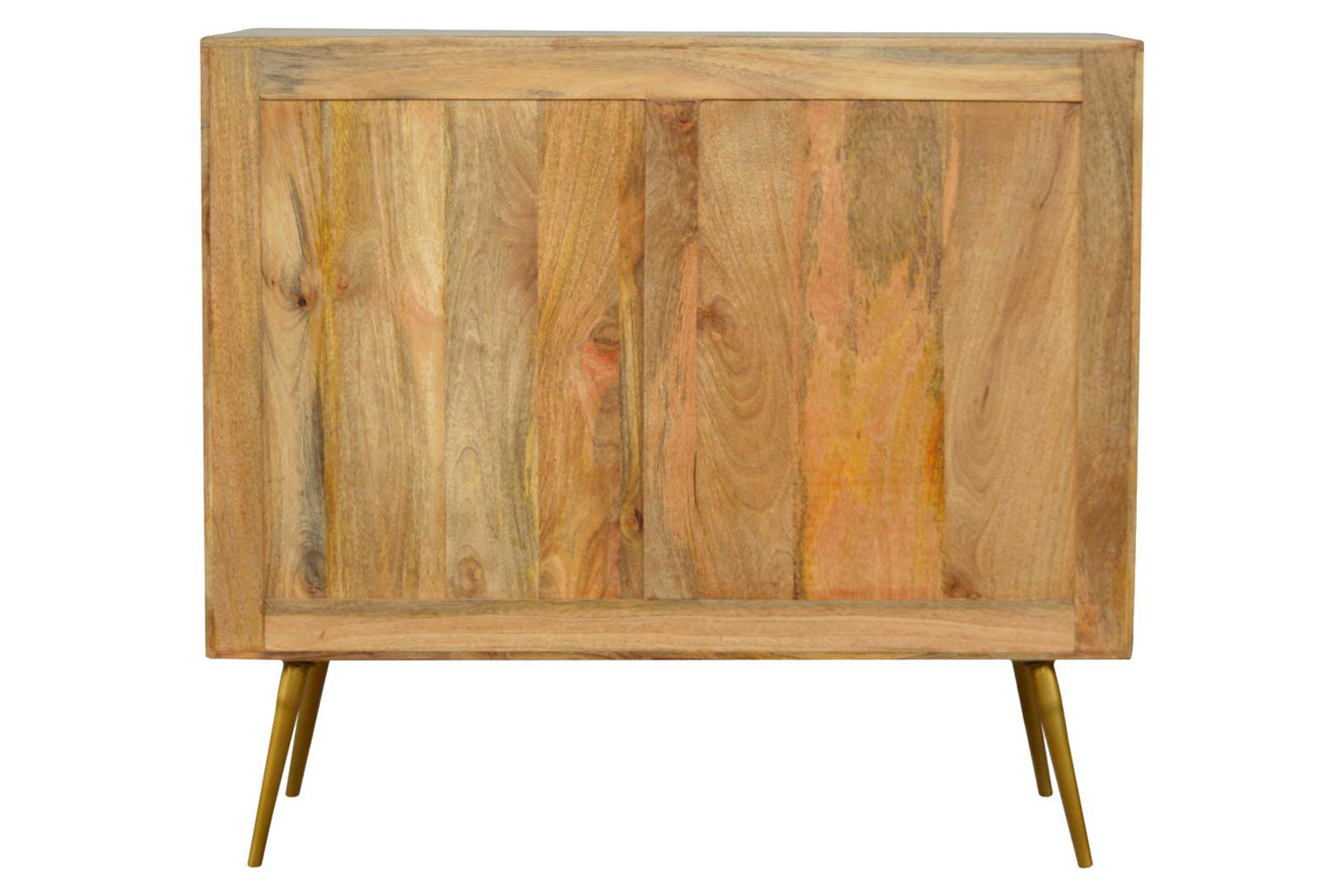 Artisan - Inlay Chest in Sleek Cement Brass