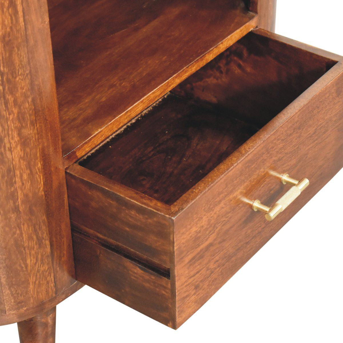 Artisan - T-Bar Cortez Chestnut Open Slot Cabinet