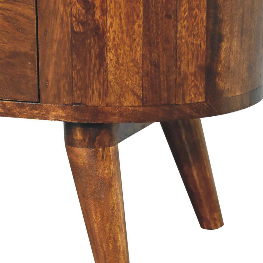 Artisan - T-Bar Cortez Chestnut Open Slot Cabinet