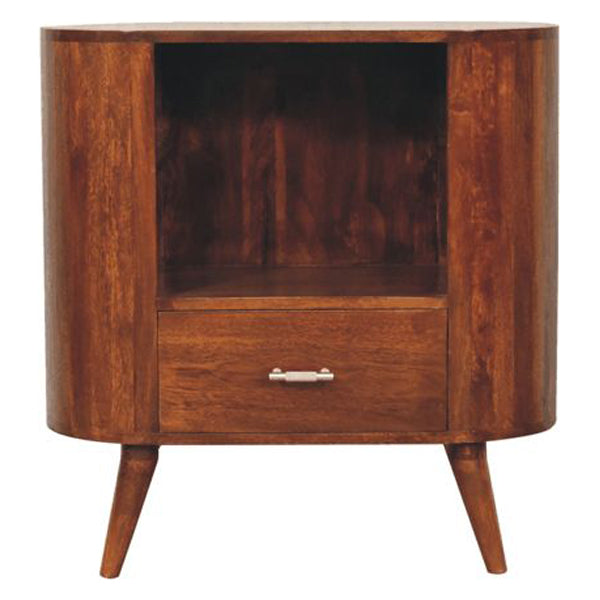 Artisan - T-Bar Cortez Chestnut Open Slot Cabinet