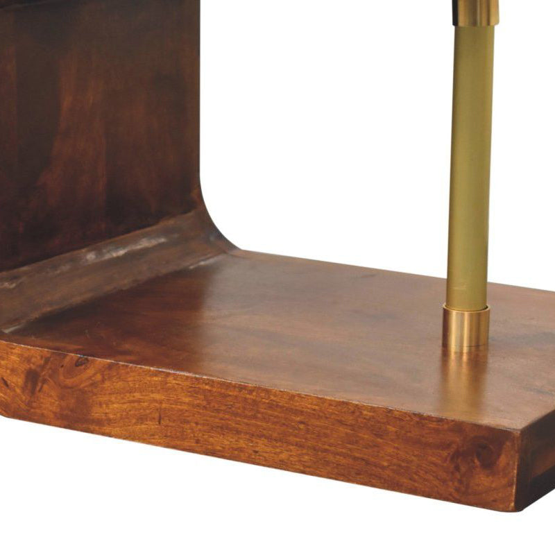 Artisan - S-Curve Brass Bedside