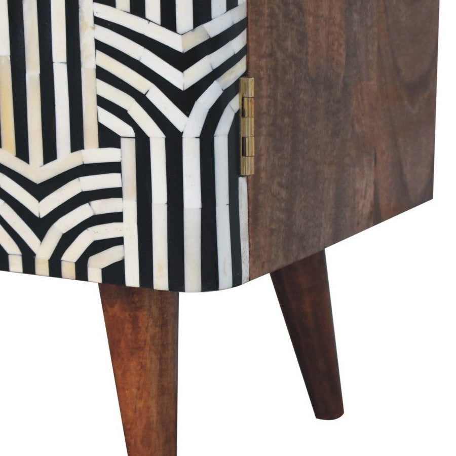 Artisan - Honey Caramel Edessa Bone Inlay Cabinet