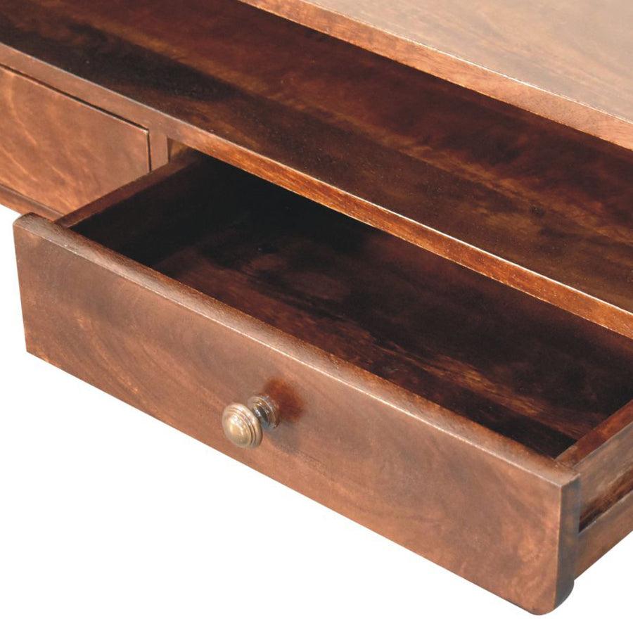 Artisan - Floating California Walnut Open Console