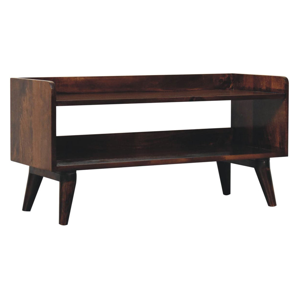 Artisan - California Walnut Nordic Storage Bench