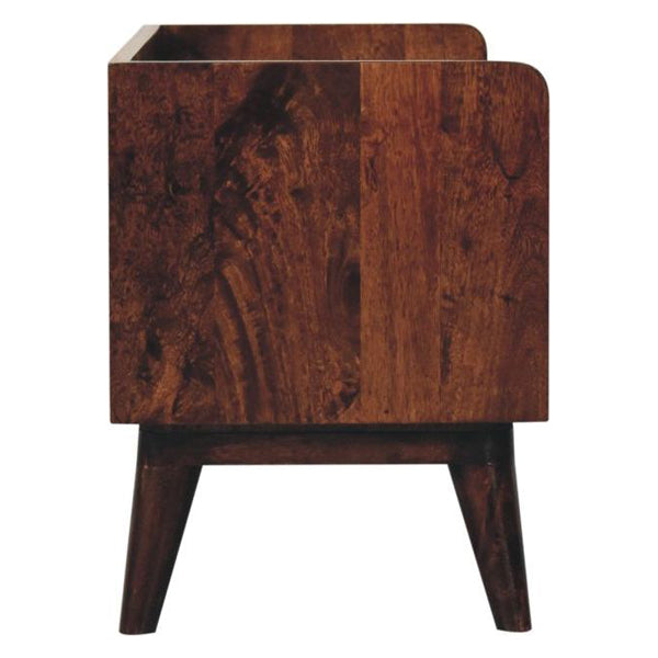 Artisan - California Walnut Nordic Storage Bench