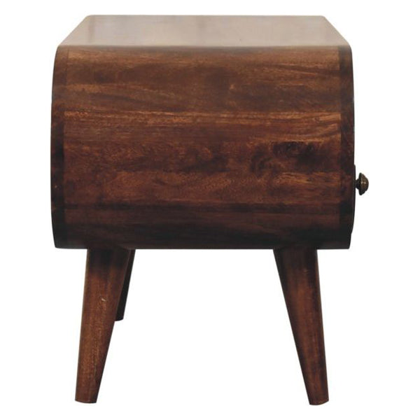 Artisan - California Walnut Circular TV Stand