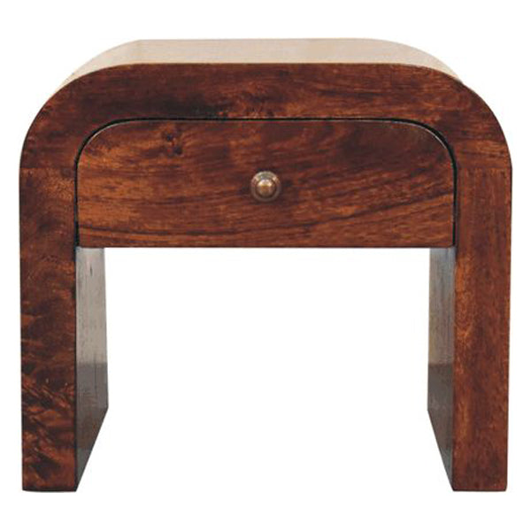 Artisan - California Walnut Disc Bedside