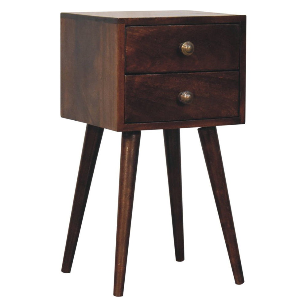 Artisan - Mini 2 Drawercalifornia Walnut Bedside