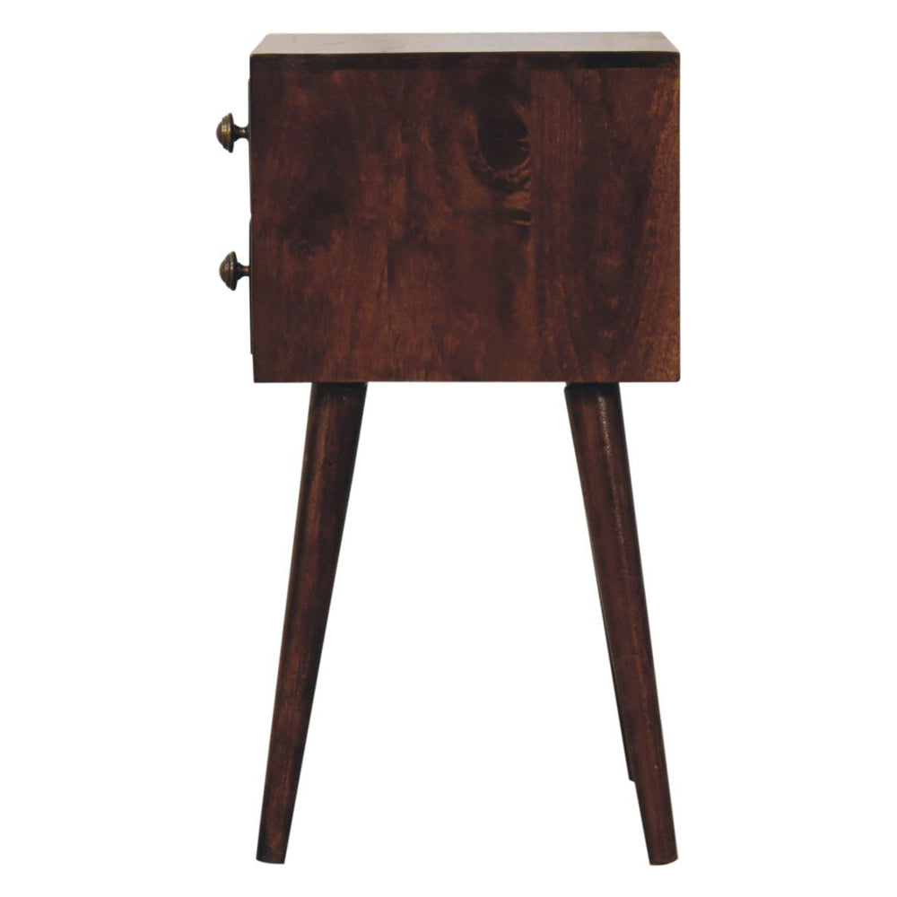 Artisan - Mini 2 Drawercalifornia Walnut Bedside