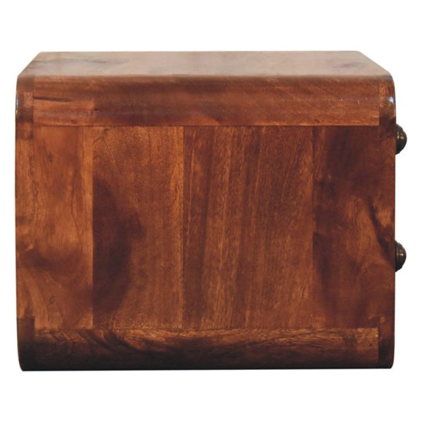 Artisan - Honey Caramel 2 Drawer Floating Bedside
