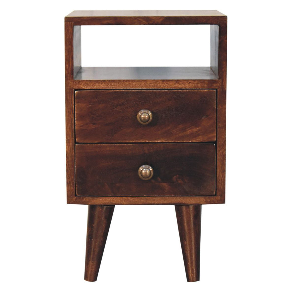 Artisan - Mini Classic California Walnut Bedside