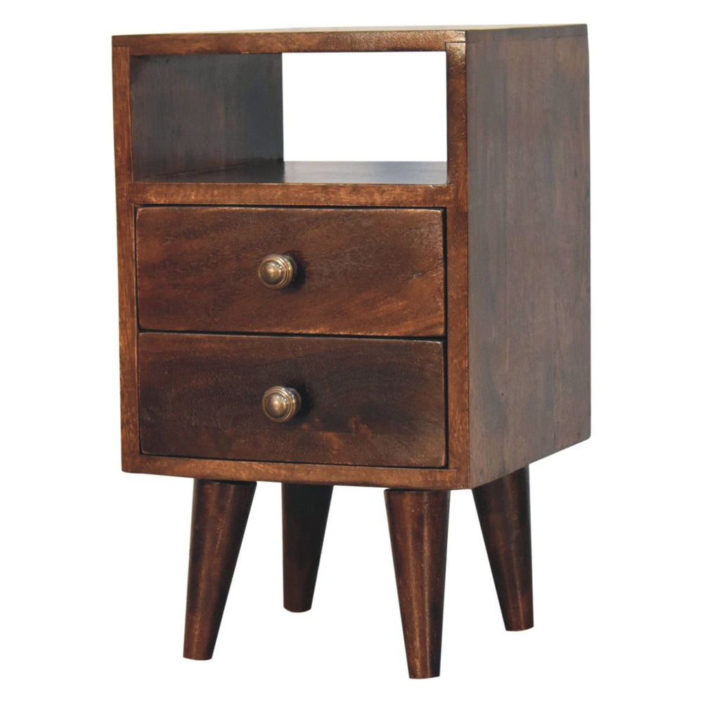 Artisan - Mini Classic California Walnut Bedside