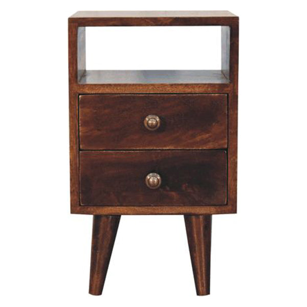 Artisan - Mini Classic California Walnut Bedside