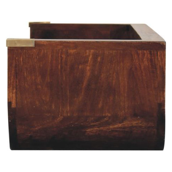 Artisan - Indira California Walnut Floating Console Table