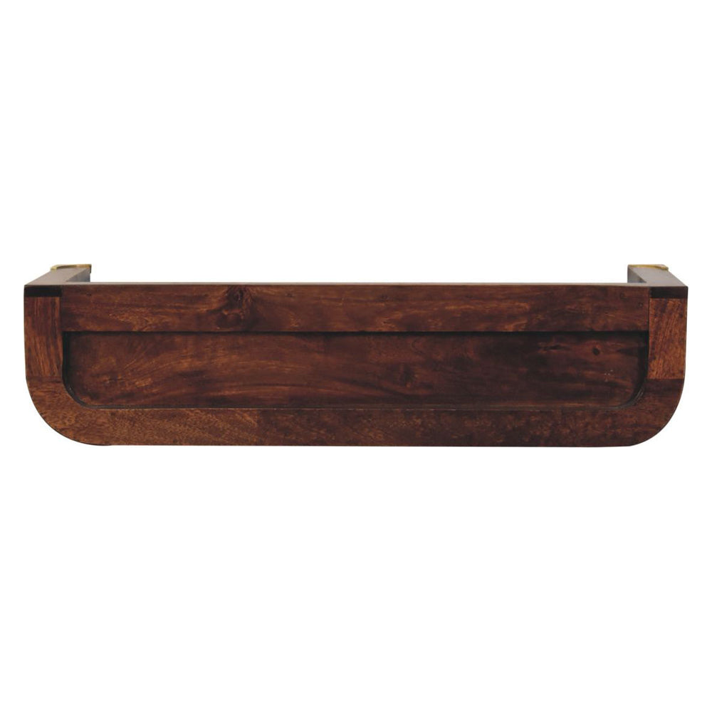 Artisan - Indira California Walnut Floating Console Table