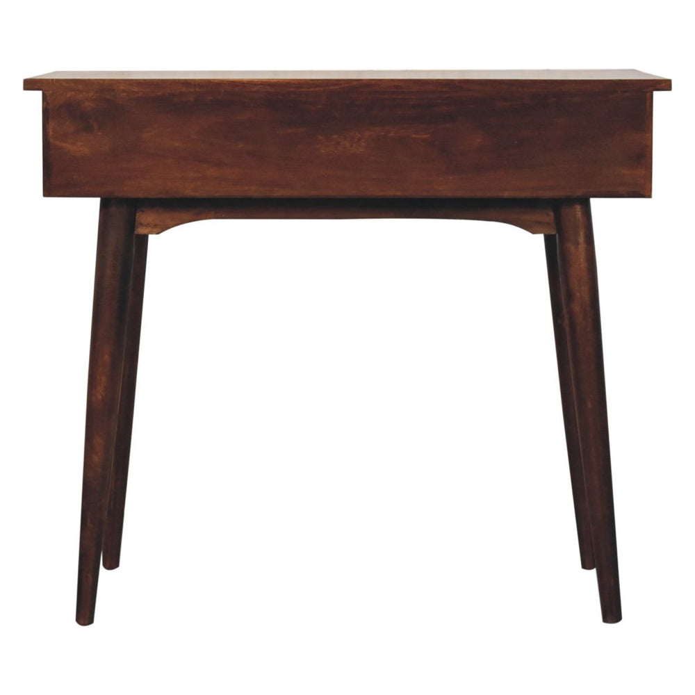 Artisan - California Walnut Hallway 2 Drawer Console Table