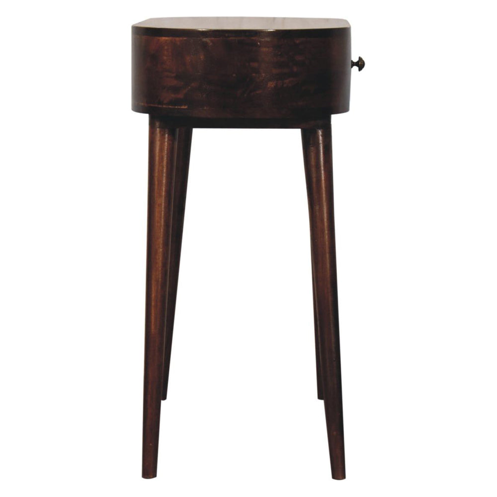 Artisan - California Walnut Rounded Small Console Table