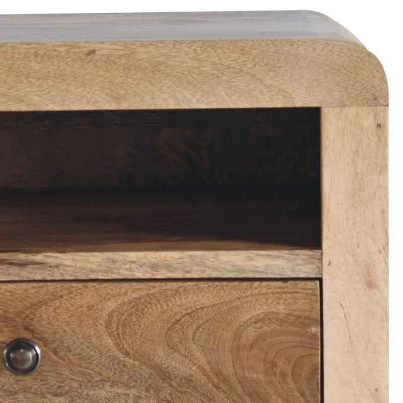 Artisan - Chunky Oak-Ish Floating Bedside