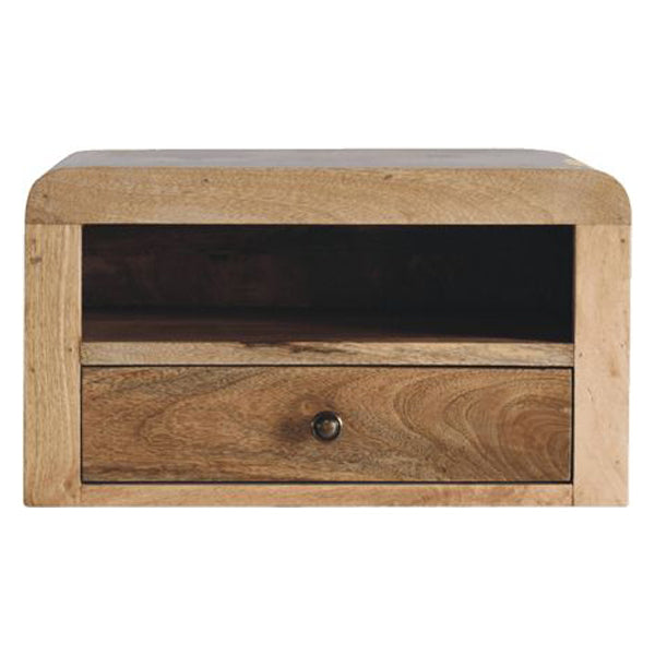 Artisan - Chunky Oak-Ish Floating Bedside