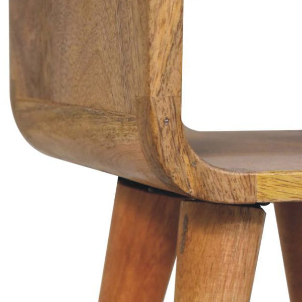 Artisan - Extra Mini Oak-Ish Curve Lower Bedside