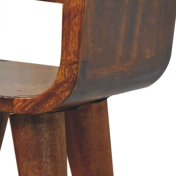 Artisan - Extra Mini Chestnut Curve Lower Bedside