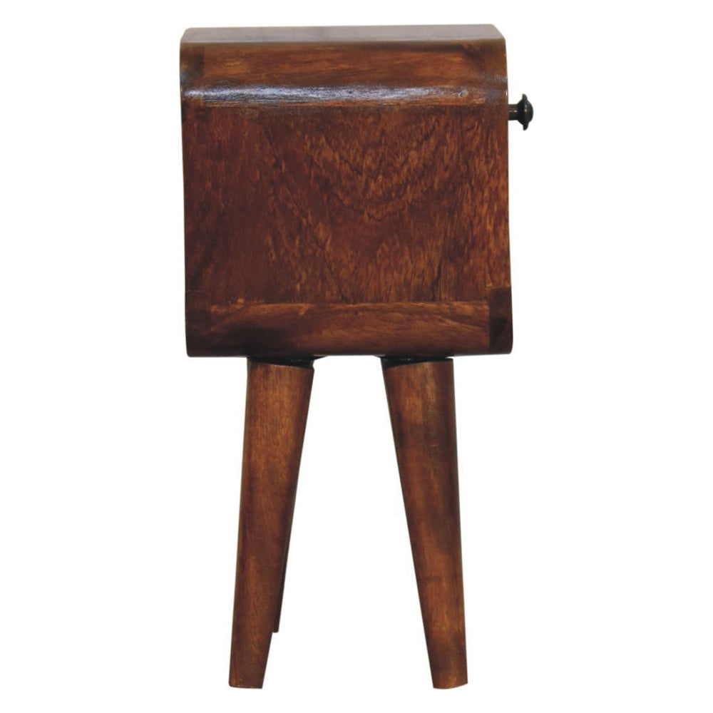 Artisan - Extra Mini Chestnut Curve Lower Bedside