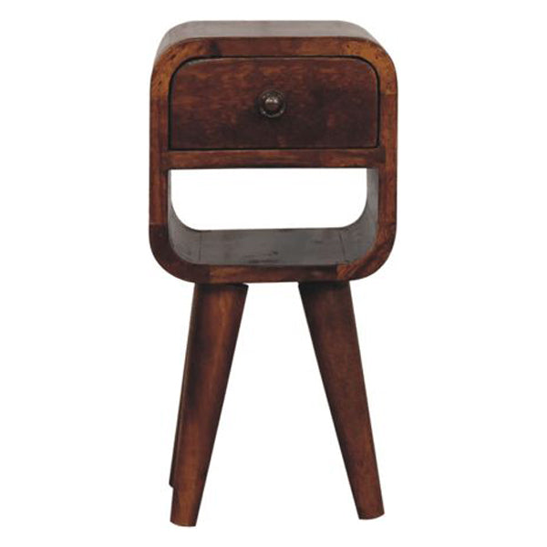 Artisan - Extra Mini Chestnut Curve Lower Bedside