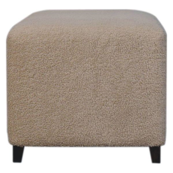 Artisan - Bliss Cream Bouclé Ottoman