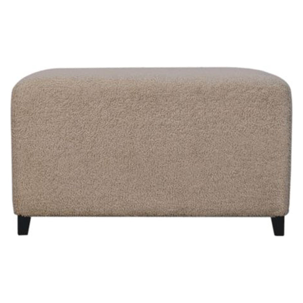 Artisan - Bliss Cream Bouclé Ottoman
