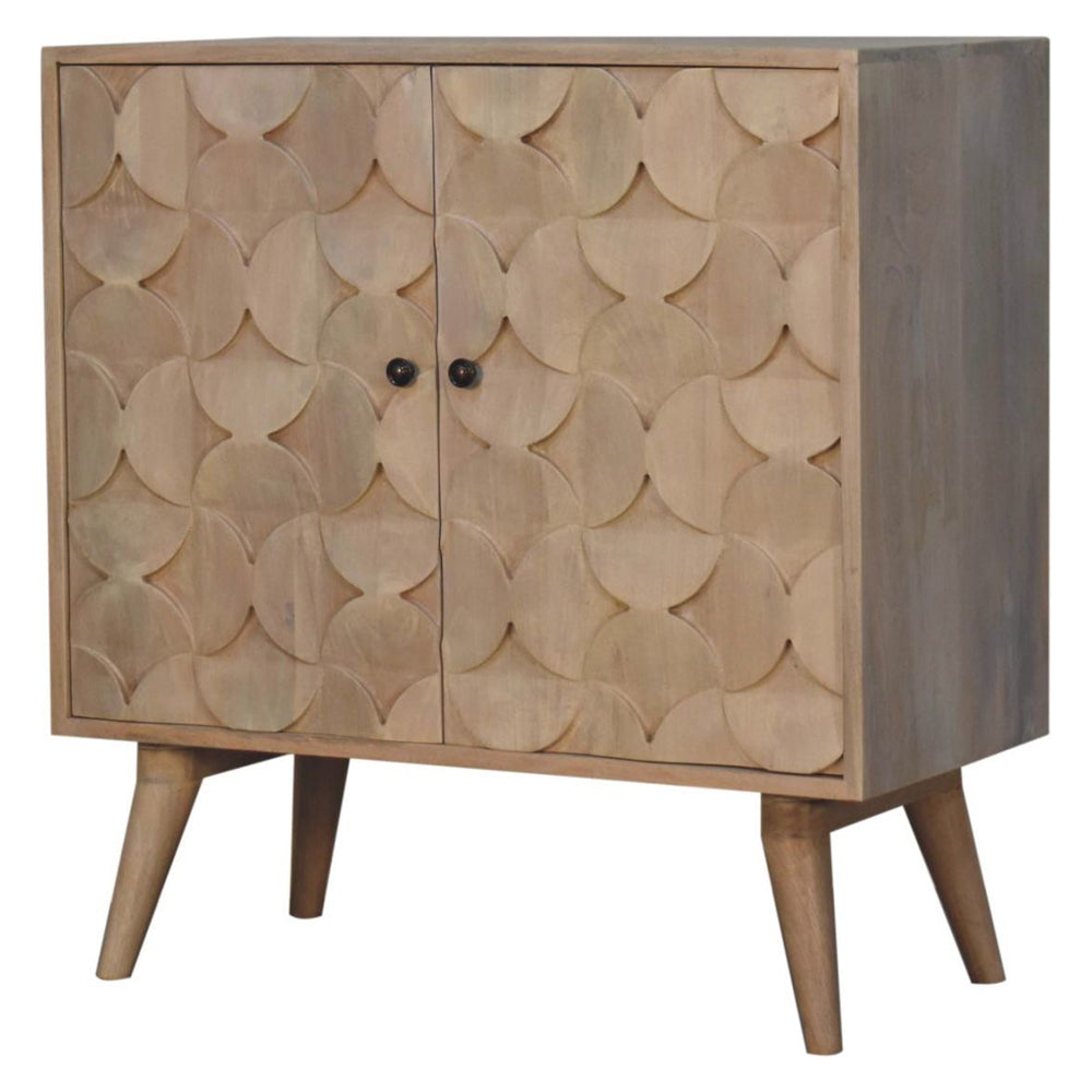 Artisan - Hourglass Carved Marble Cabinet