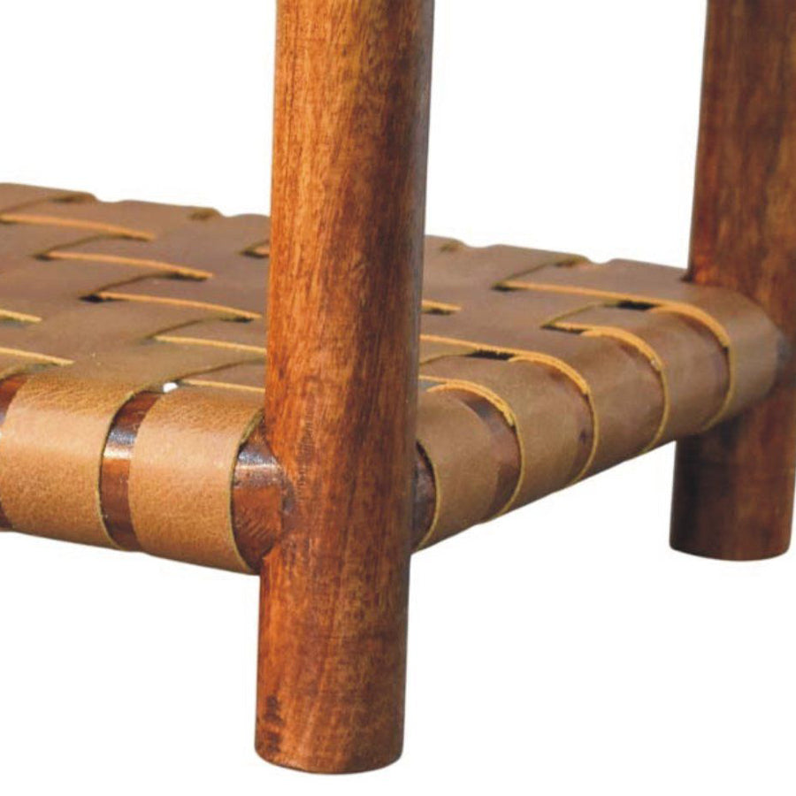 Artisan - Regency Woven Chestnut 2 Slot Shoe Rack