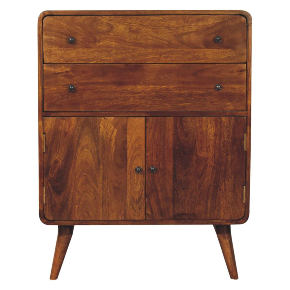 Artisan - Curved Nordic Charm Cabinet