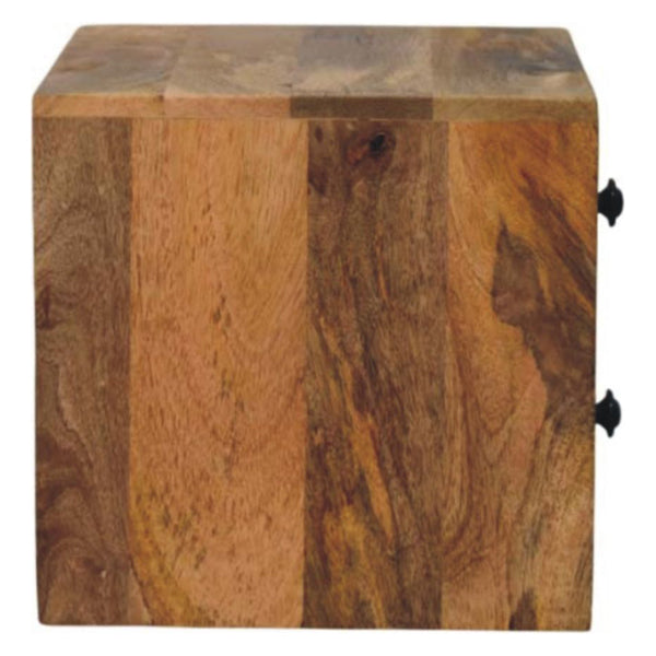 Artisan - Solis 2-Drawer Oak-Ish Wall Mounted Nightstand