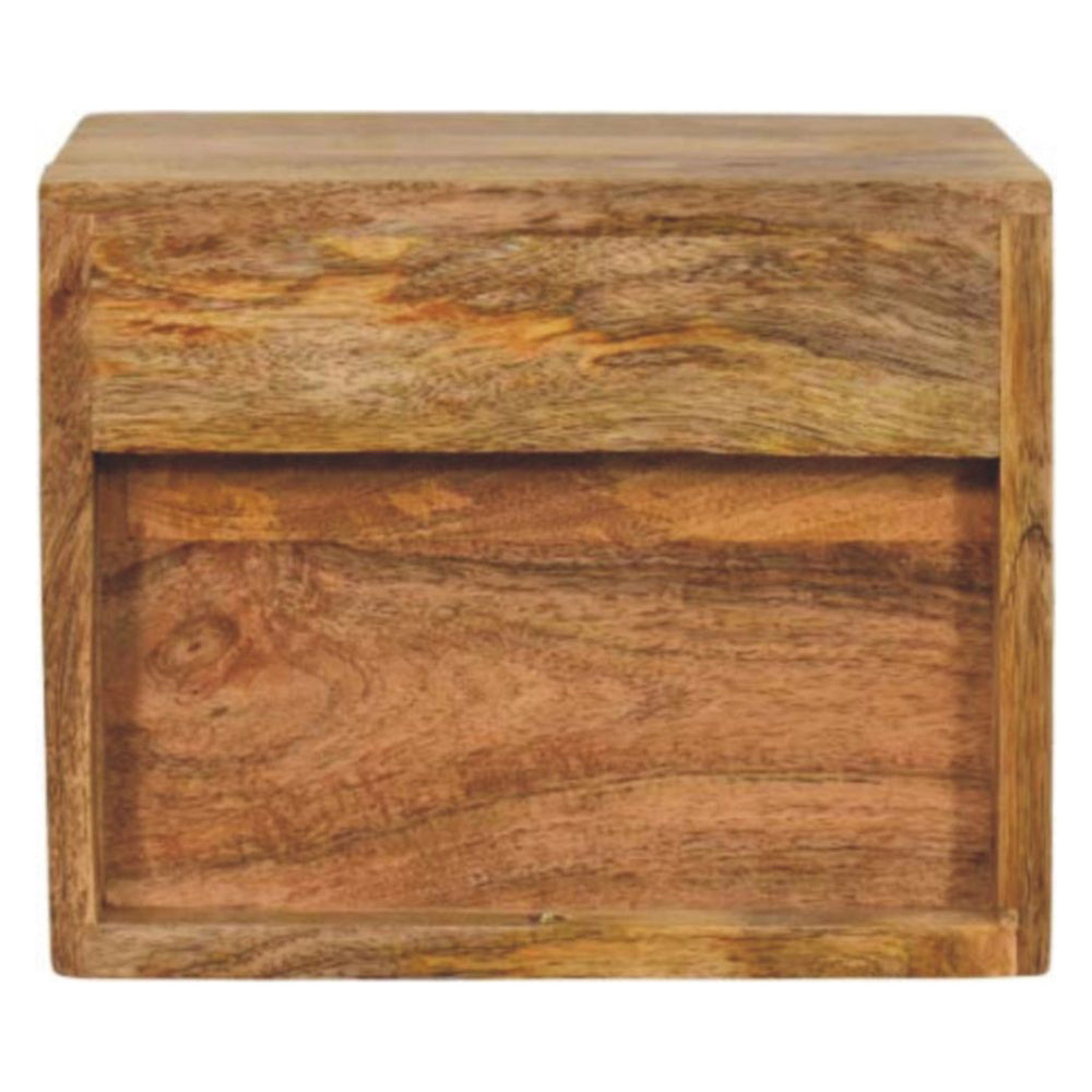Artisan - Solis 1-Drawer Oak-Ish Wall Mounted Nightstand