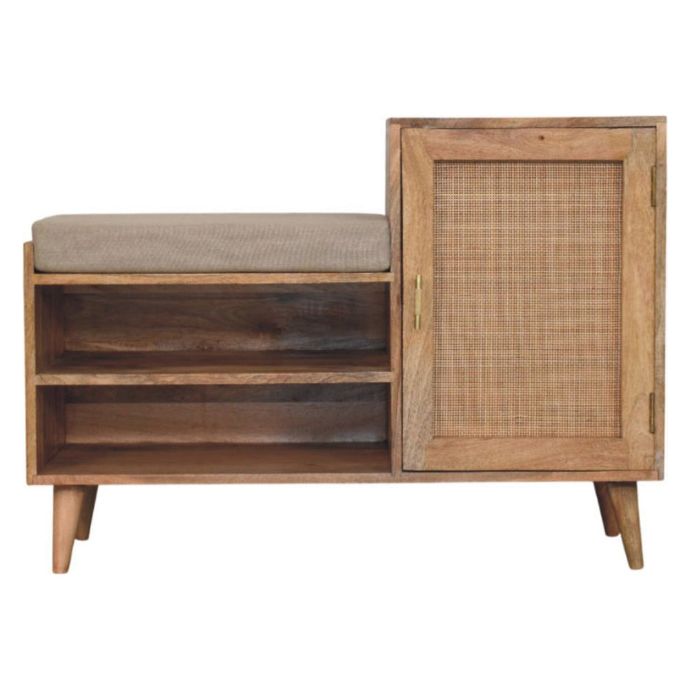 Artisan - Larissa 2 Slot Oak-Ish Bench Unit