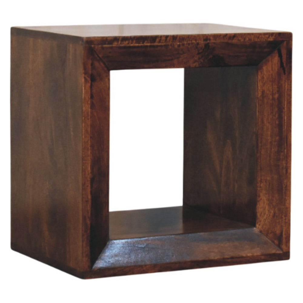 Artisan - Solis Open California Walnut Side Table