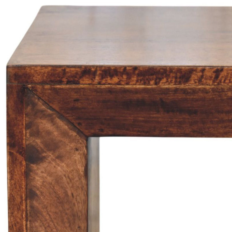 Artisan - Solis Open California Walnut Side Table