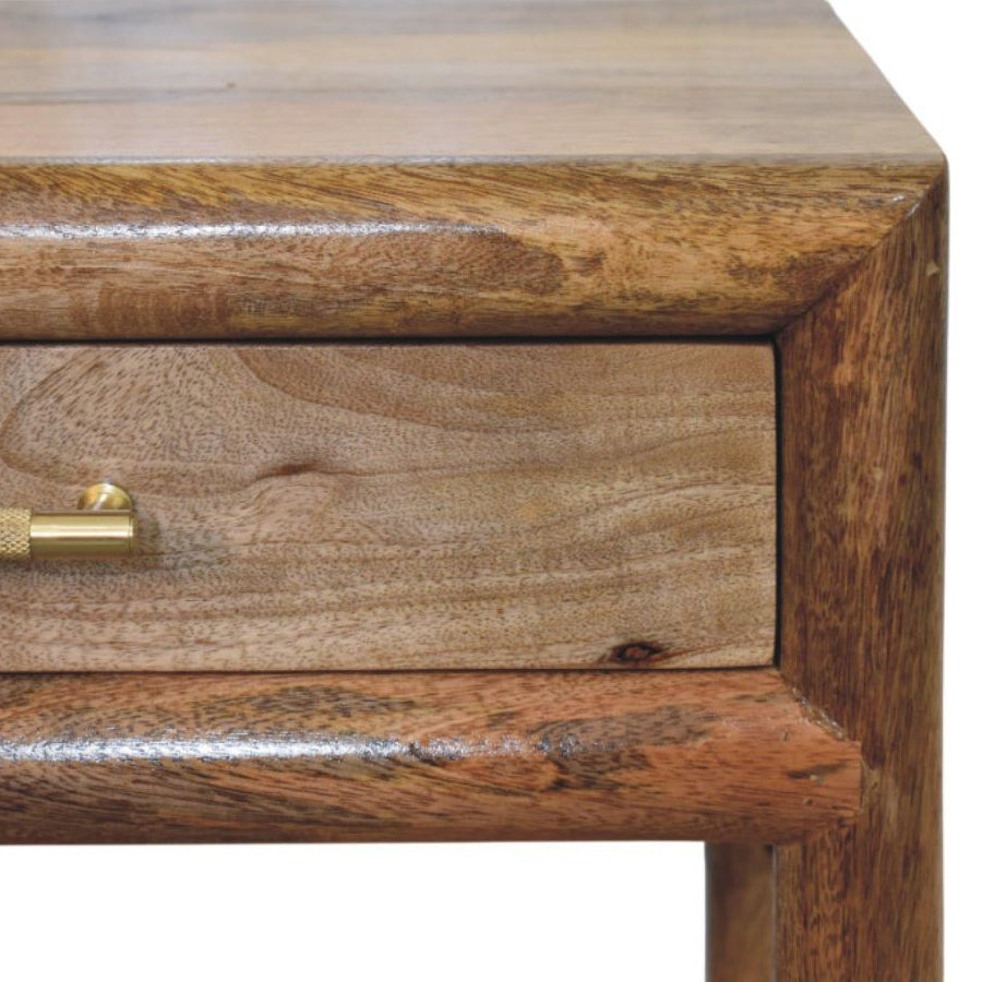 Artisan - Regency Woven Oak-Ish Nightstand With Drawer