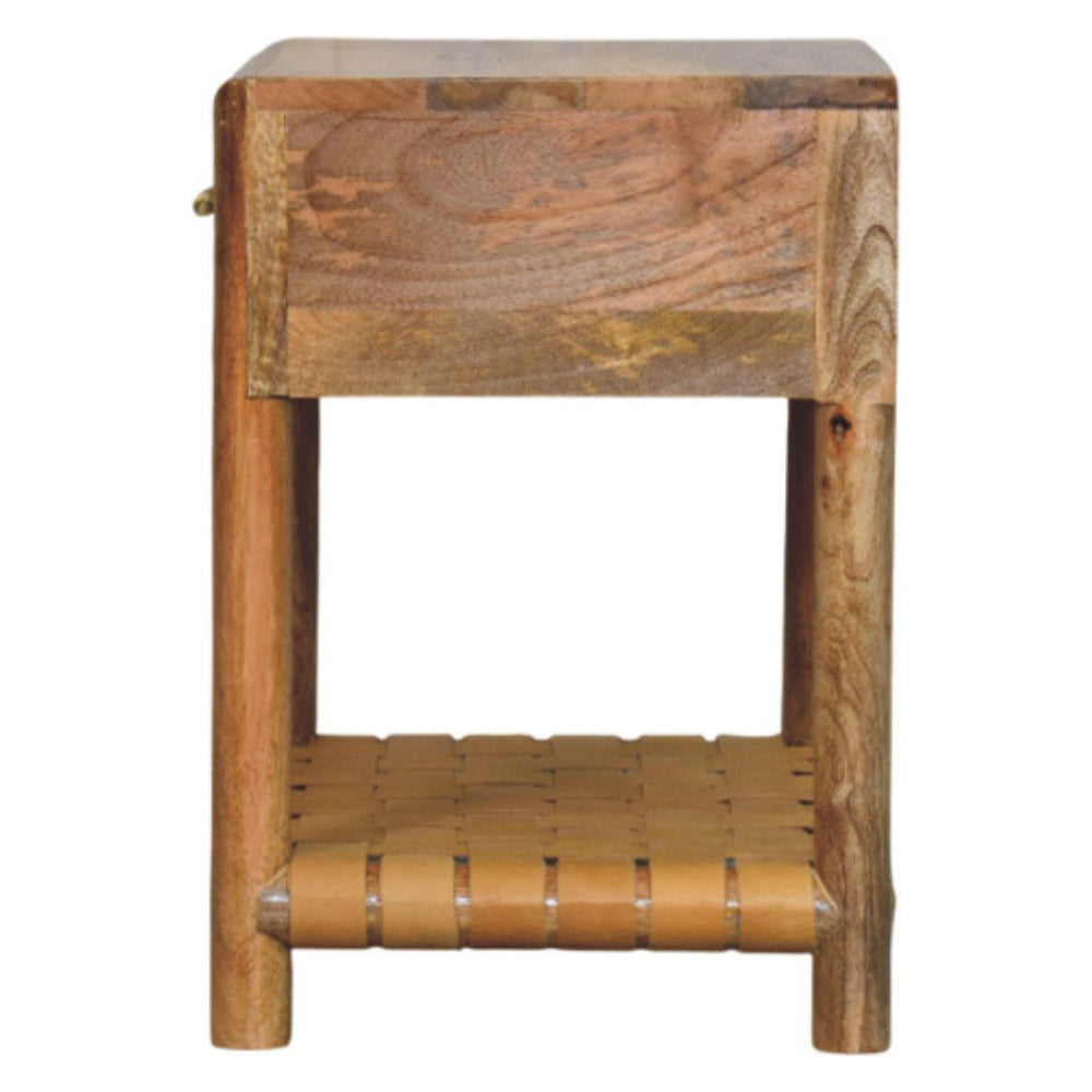 Artisan - Regency Woven Oak-Ish Nightstand With Drawer